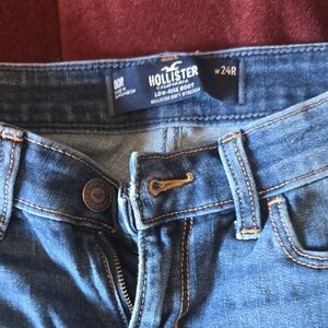 Hollister Denim Low-Rise Bootcut Jeans 24R